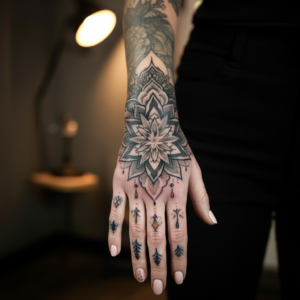 hand tattoos for women